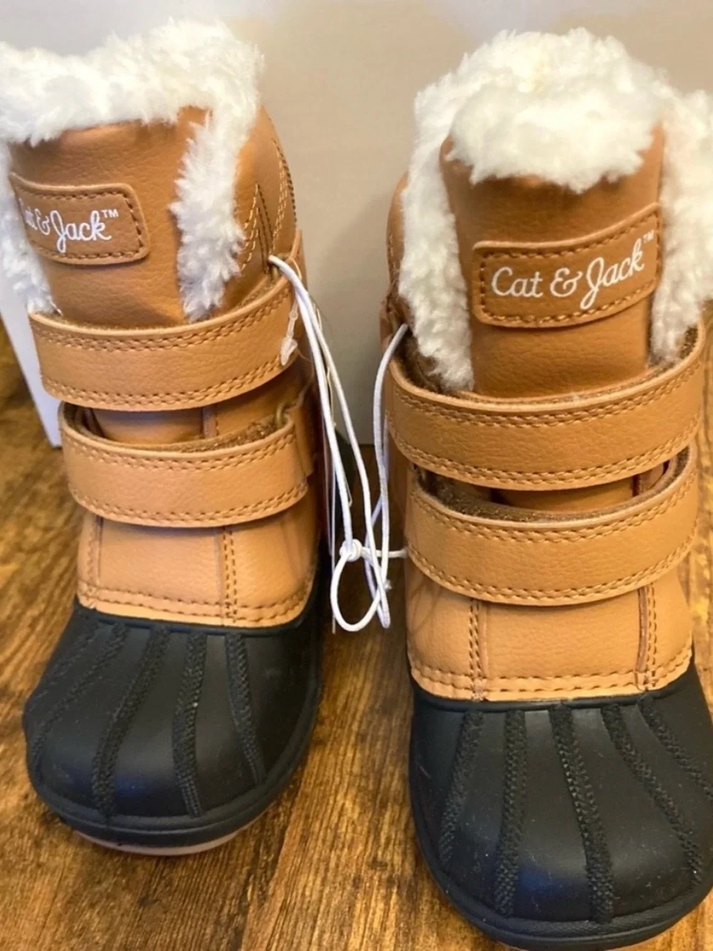 Toddler Denver Waterproof Snow Boots - Cat & Jack™ Cognac Size 8T  New